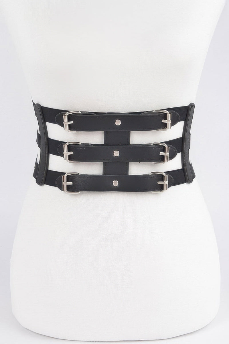 Wide Elastic Plus Size Belt
