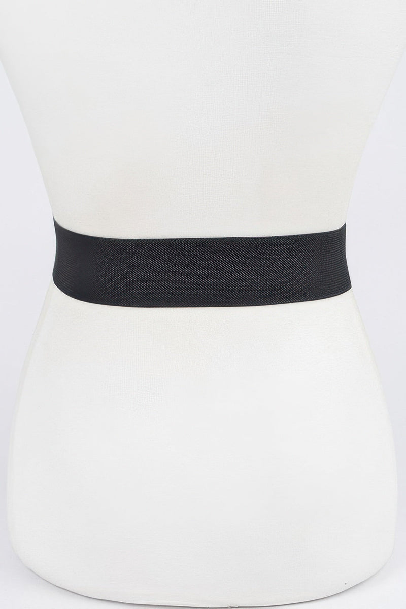 Twist Link Cuff Elastic Belt