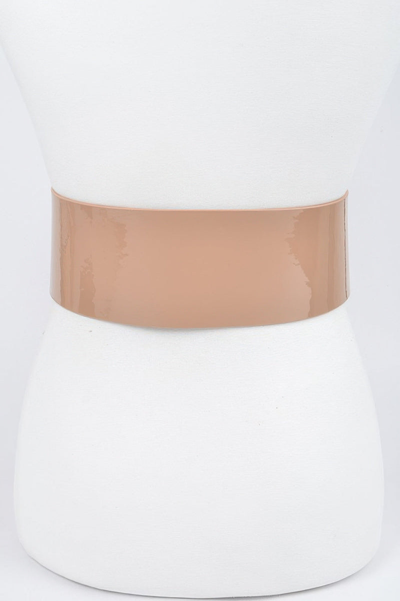 Oversized Multi Metal Plus Size Waist Enamel Belt