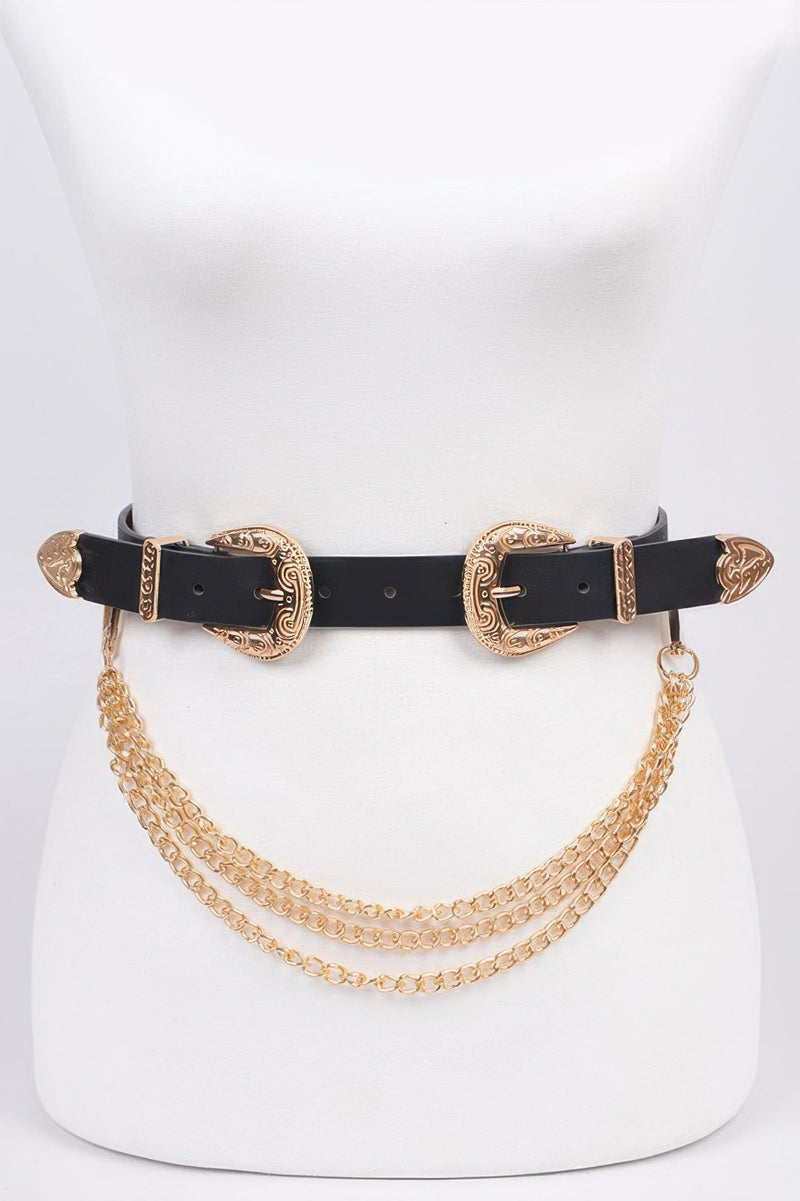 Removable Plus Size Chain Belt