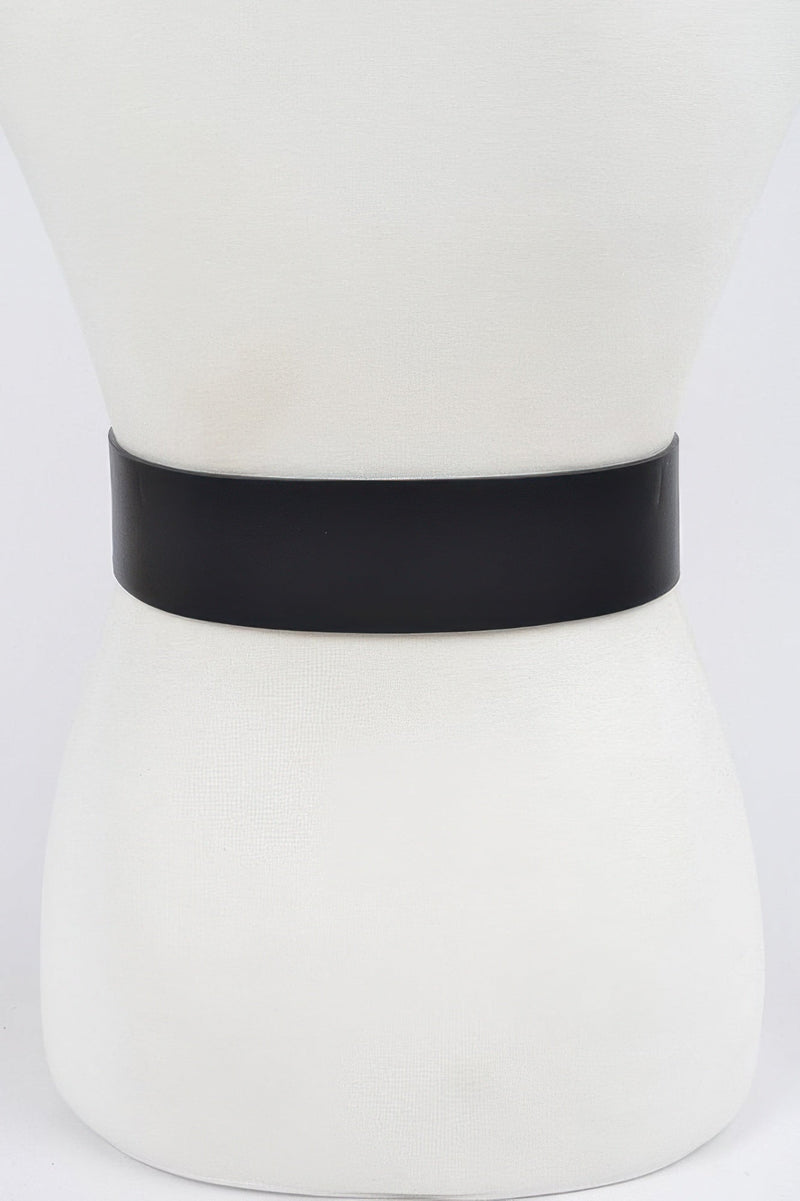 Rhinestone Square Buckle Plus Size Belt