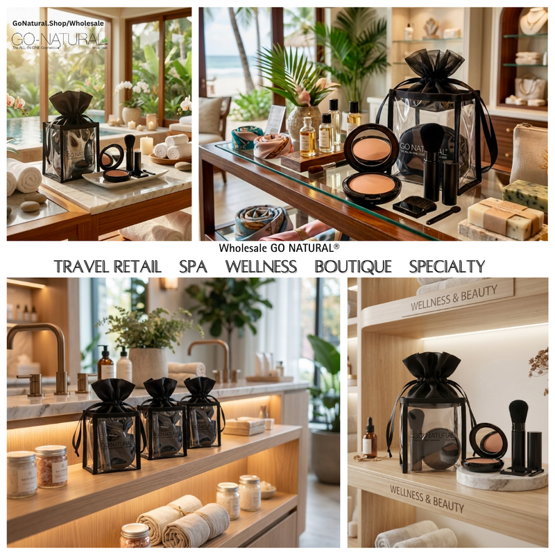 Wholesale GO NATURAL® ALL-IN-ONE® Powder | Travel Gift Sets | Wholesale Case Offers