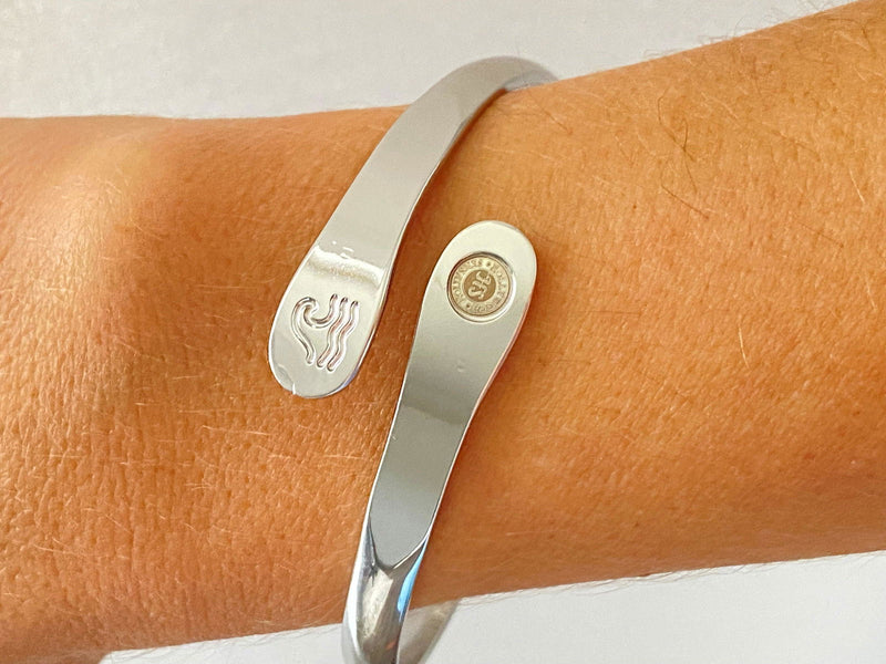 Engraved Wave Bracelets, Surfers Bracelets, Ocean Bracelets,  Engraved Best wave of your life's out there Bracelets