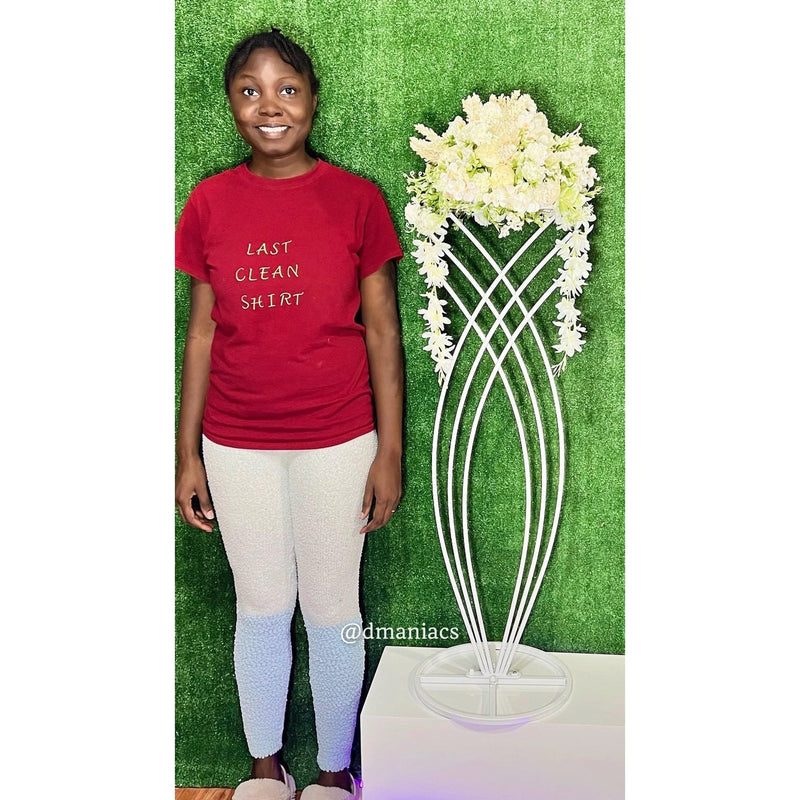 Wedding Table Geometric Centerpieces 40" Tall