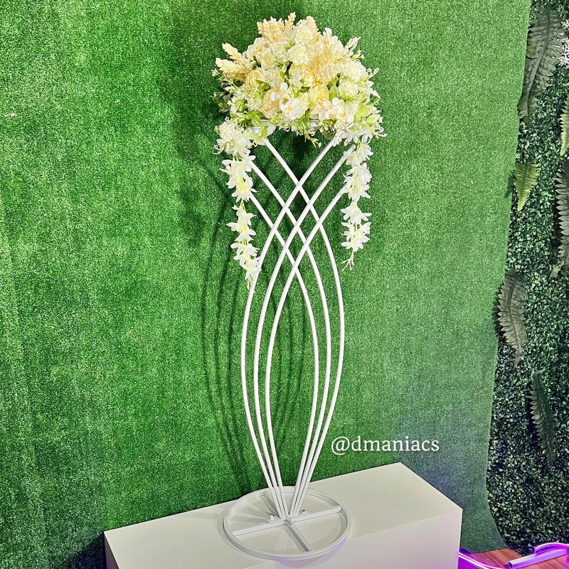 Wedding Table Geometric Centerpieces 40" Tall