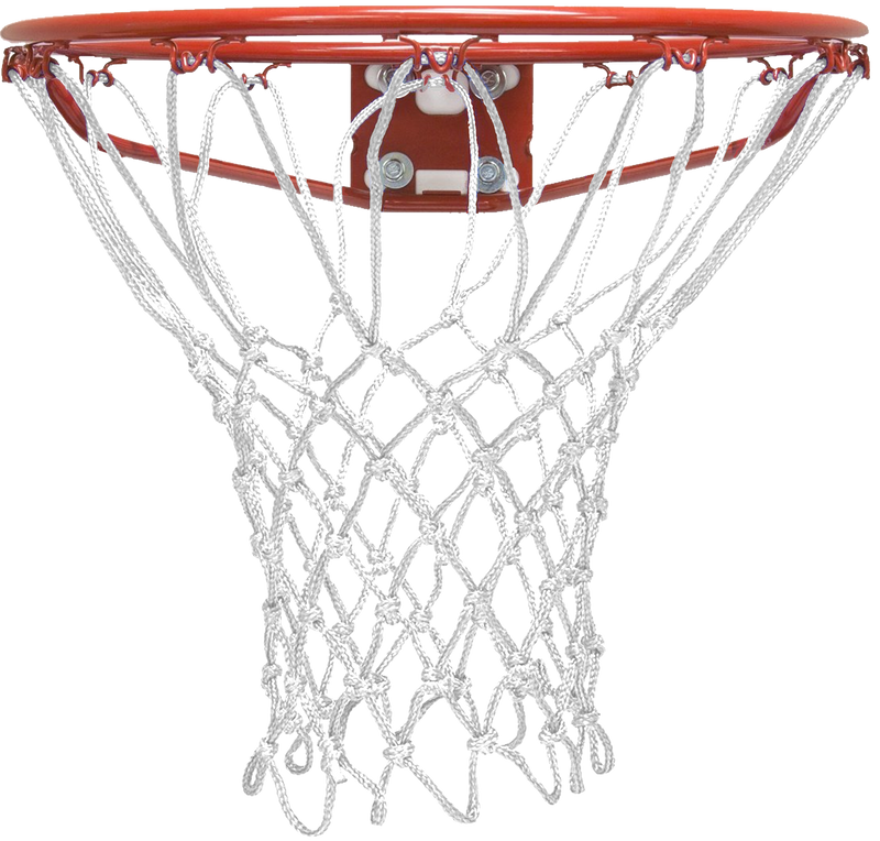 Krazy Netz Heavy Duty Brilliant White Basketball Rim Net