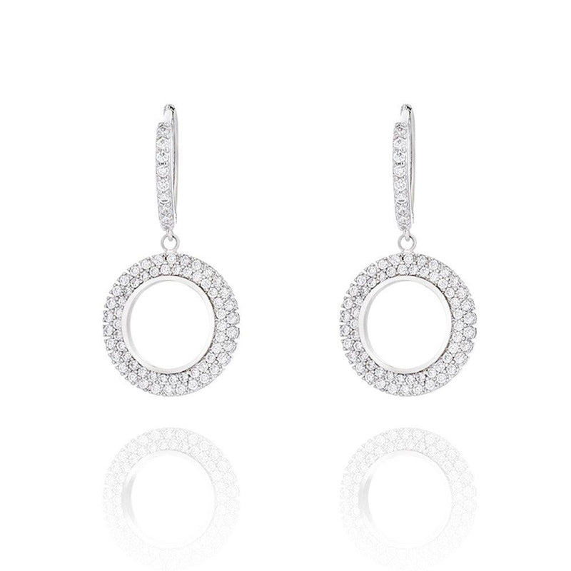Amelia Cubic Zirconia Dangle Earrings