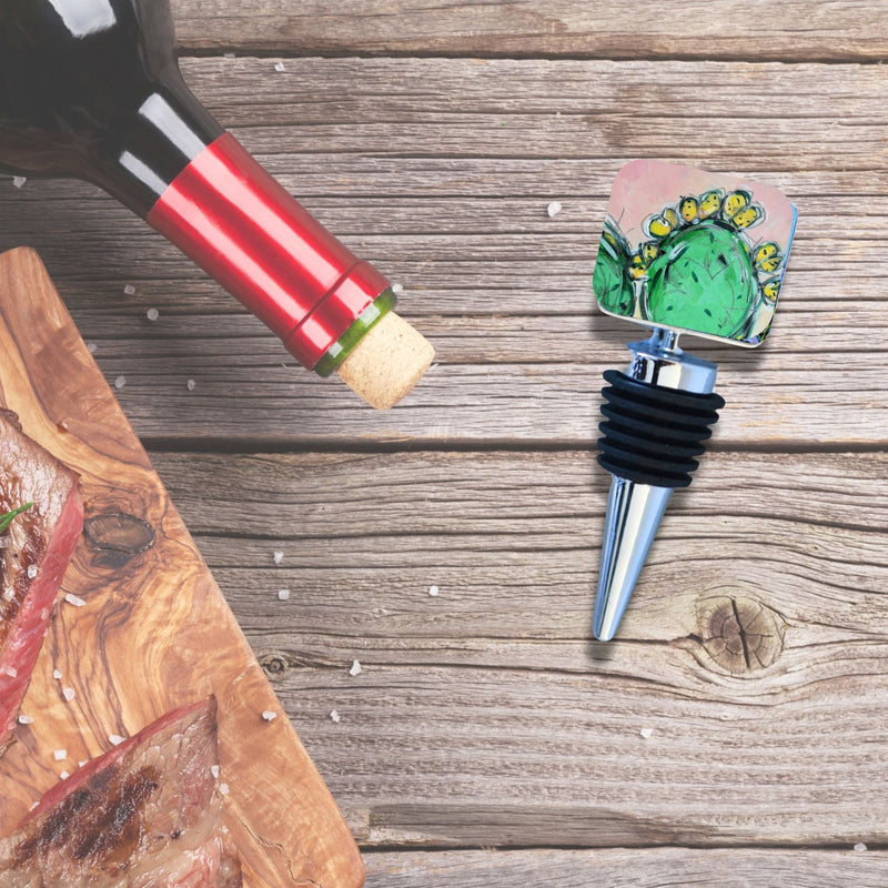 Wine Bottle Stopper: Life can be prickly