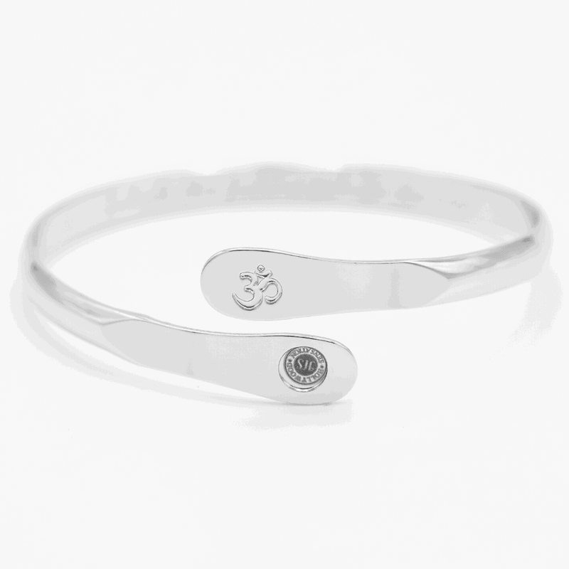 Yoga Bracelets, Om Bracelets, Engraved Bracelets Inhale the future exhale the past- The Om Symbol