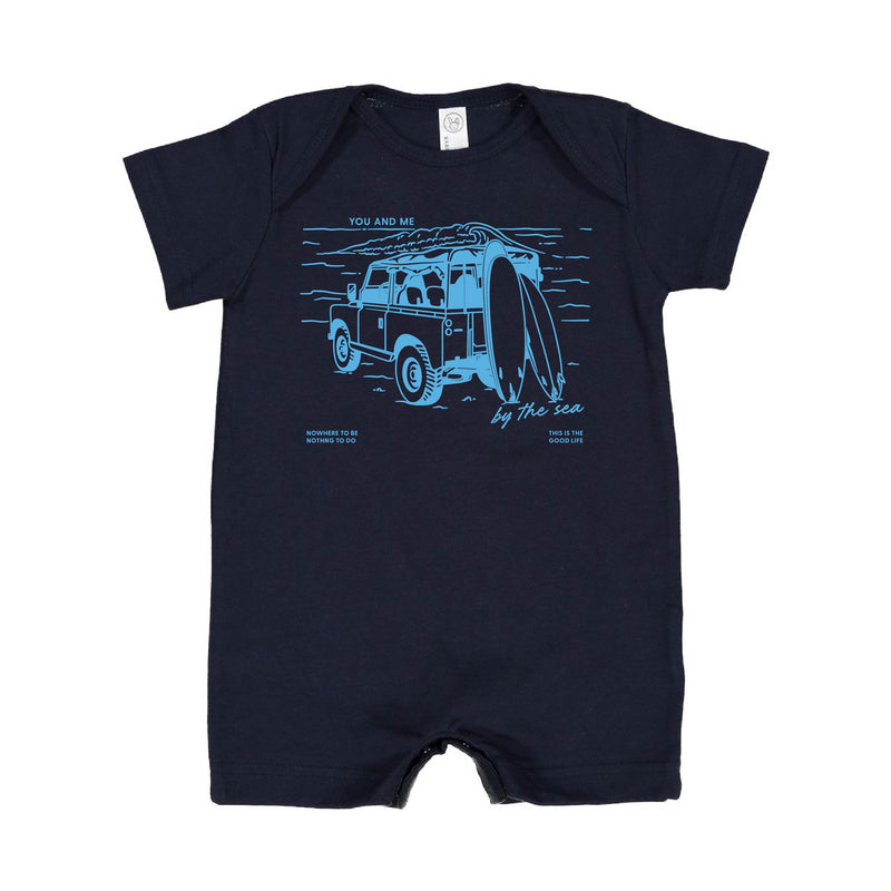 You And Me By The Sea - Shorts Romper