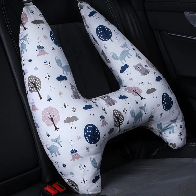 Adorable Kids Animal Travel Pillow for Comfy Journeys