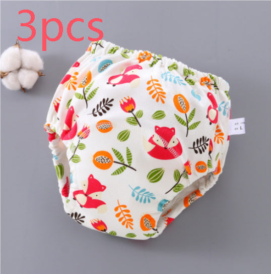 Baby Training Pants Washable 6-layer Gauze Diaper Cover Learning