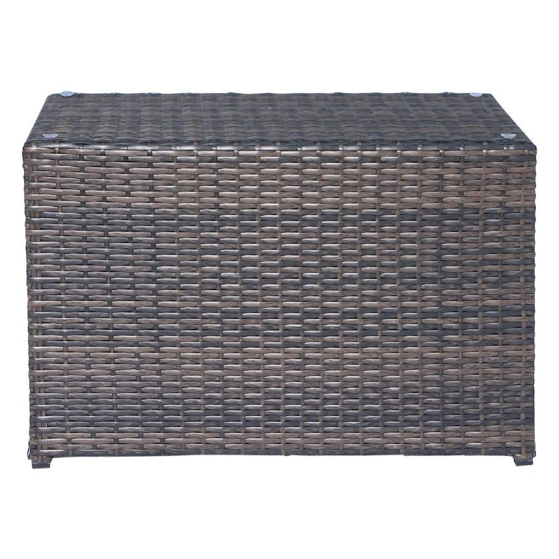 Comfortable Modern Patio Rattan Sectional Set With Cushions