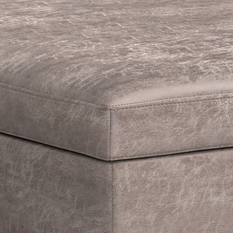 Owen - Multifunctional Square Coffee Table Storage Ottoman