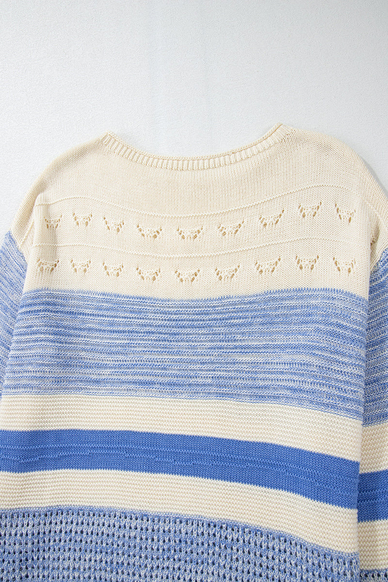 Sophia Stitch Puff Sleeve Sweater