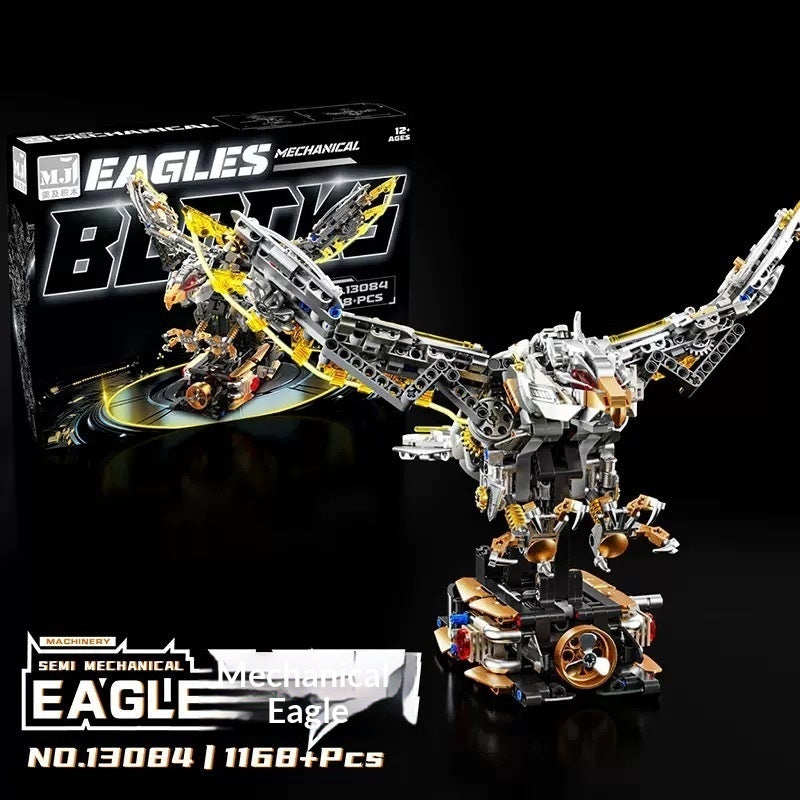 US And Electric Mechanical Lion And Whale Building Blocks That Also Double As Toys