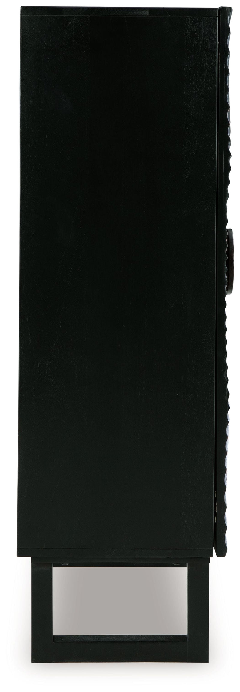 Fosterman - Accent Cabinet - Distressed Black