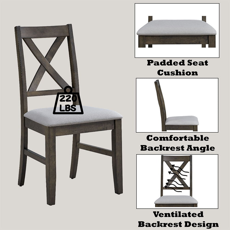 Marit - Side Chair (Set of 2) - Gray