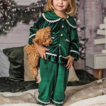 New SpringFall Cotton Pajama Set For Kids