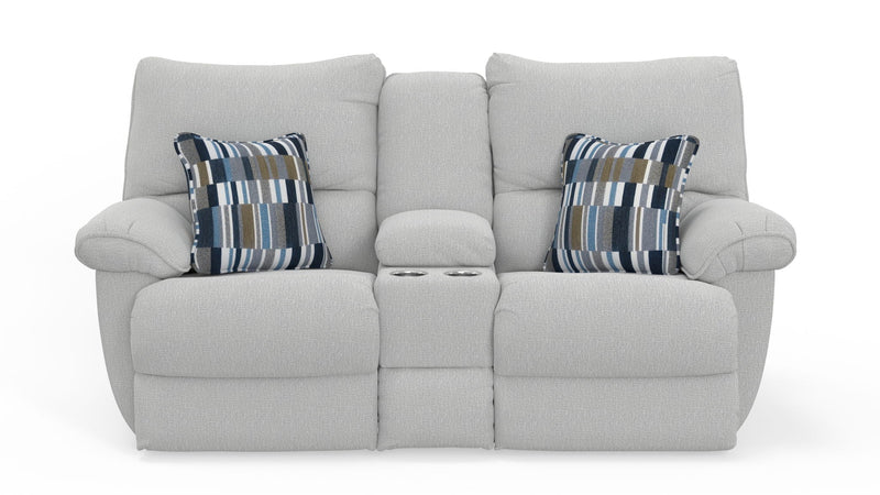 Lenny - Power Lay Flat Reclining Console Loveseat