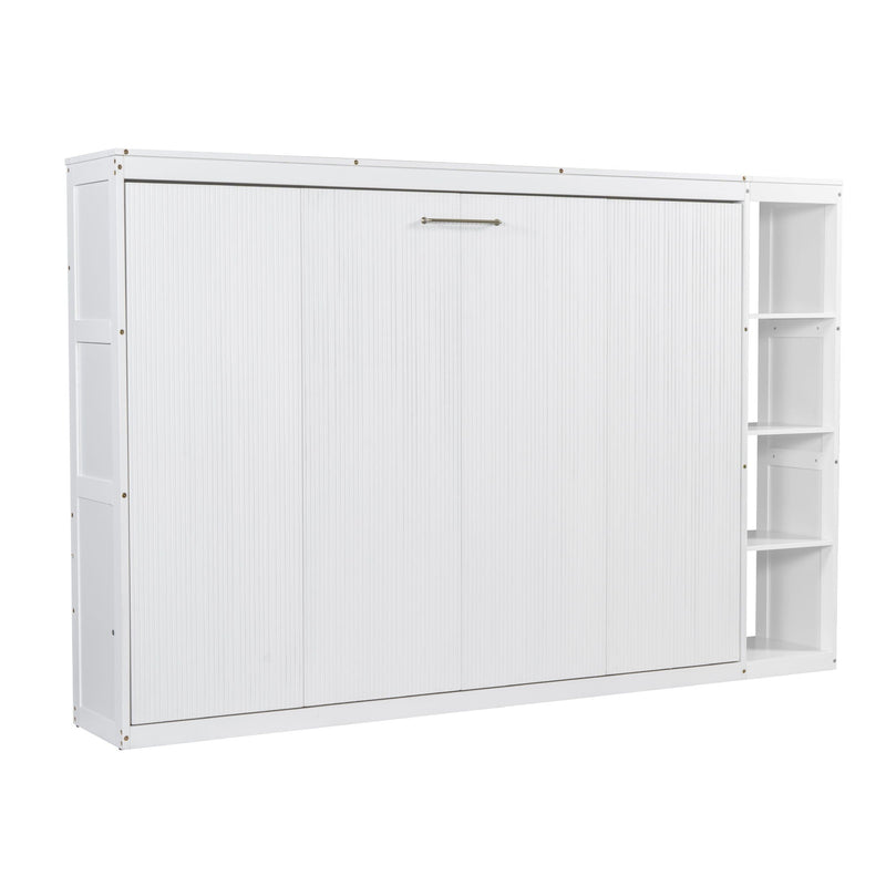 Murphy Bed With Bookshelf And Storage
