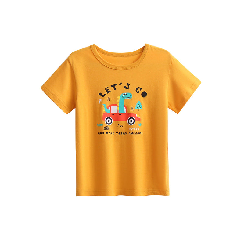 Pure Cotton Half Sleeve Baby Western Style Top