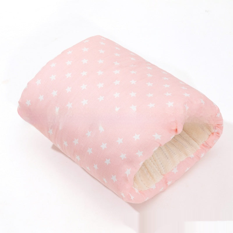 Cotton Velvet Nursing Pillow – Thick, Soft & Ergonomic Baby Support