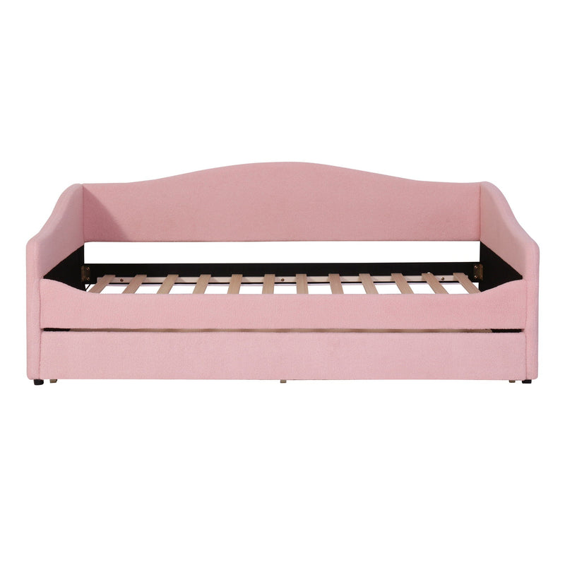 Design Upholstered Daybed With Light And Trundle