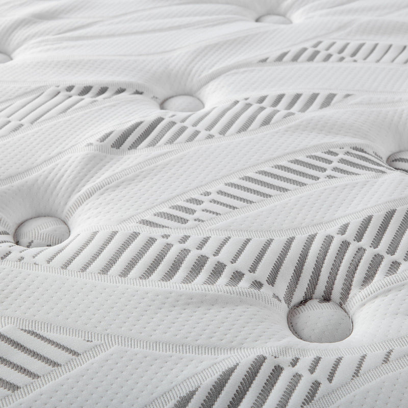 Hayes 11-inch California King Pillow Top Foam Hybrid Mattress