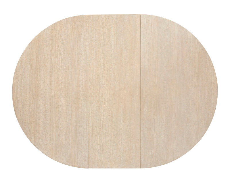 Echo Isles - Extendable 54" Round Dining Table - Sea Pearl And Driftwood
