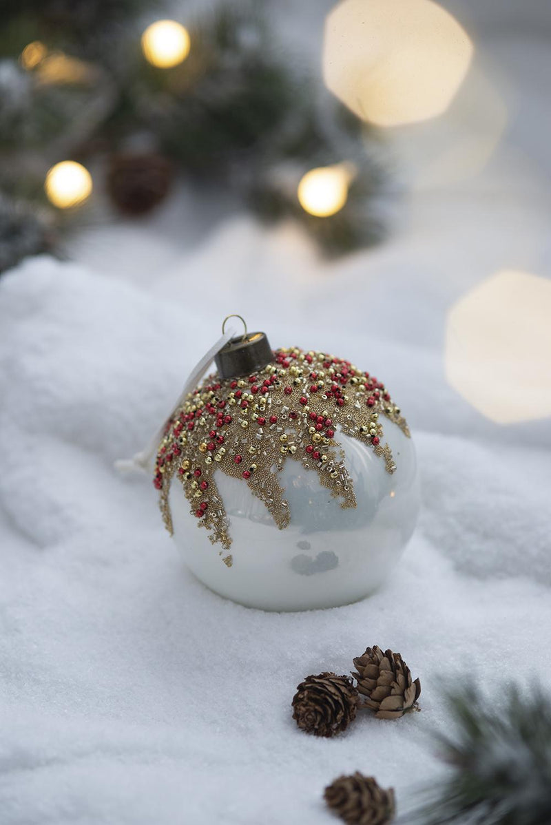 Christmas Ball Ornaments, Decorative Hanging Ball Christmas Tree Ornaments For Holiday Party Decorations