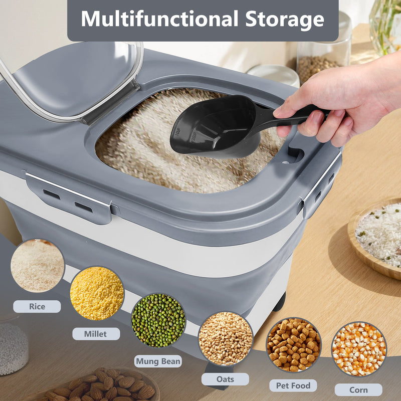 Best 20 Lb Pet Food Containers with Wheels and Lids