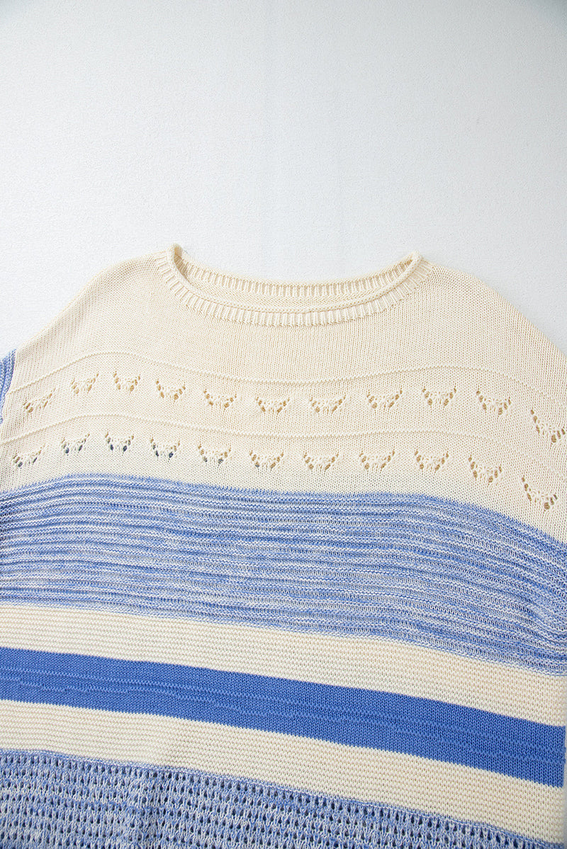 Sophia Stitch Puff Sleeve Sweater