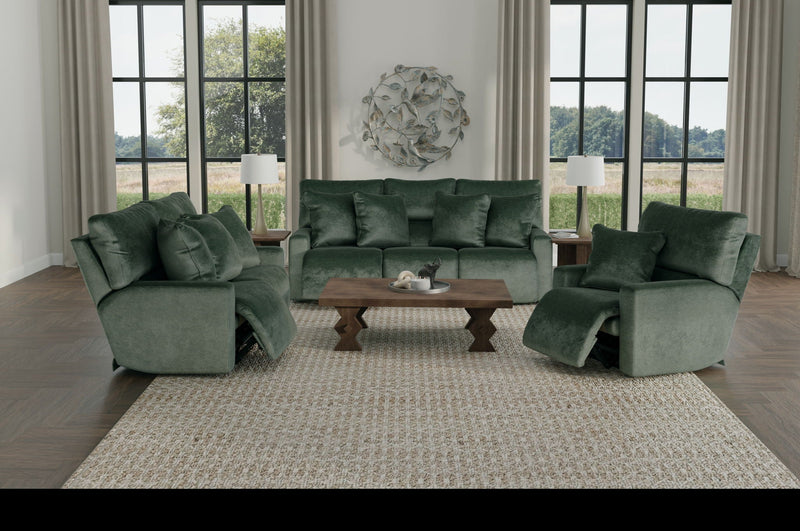 Rayton - Power Reclining Loveseat With Zero Gravity - Pine