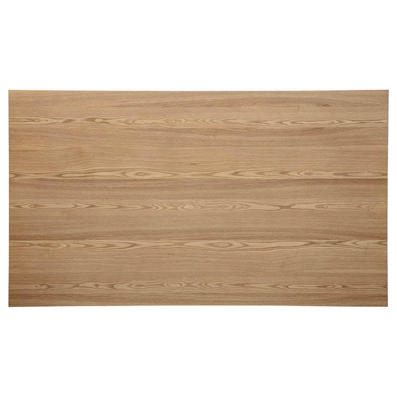 Andrews 66-inch Rectangular Dining Table Light Ash and White