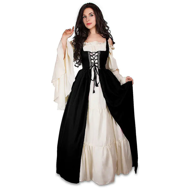Medieval Costume Dress for Women's Halloween Party
