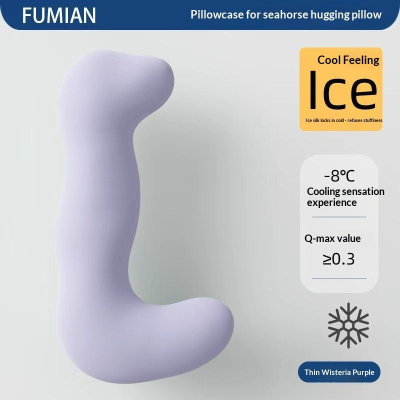 Long Body Pillow for Side Sleepers – Removable Washable Cover, Hollow Fiber Fill