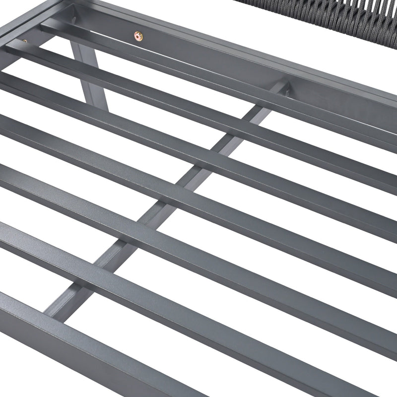 K&K 4-Piece Rope Patio Furniture Set