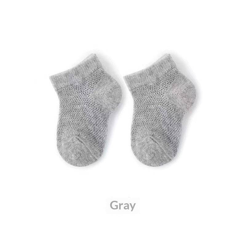 Baby Infant Thin Breathable Hollow-out Short Socks