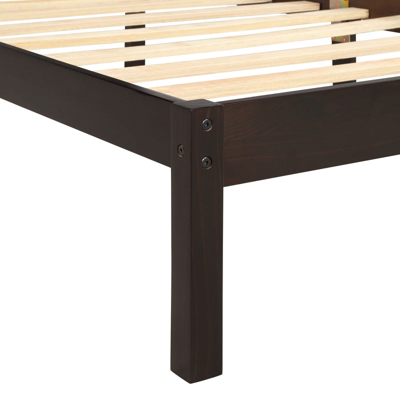 Platform Bed Frame With Headboard