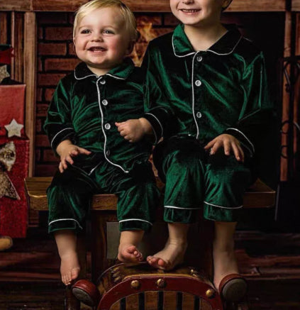 New SpringFall Cotton Pajama Set For Kids