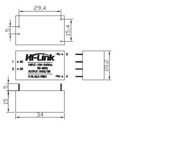 Energy Efficient AC-DC Power Supply for Smart Home Applications with Durable Power