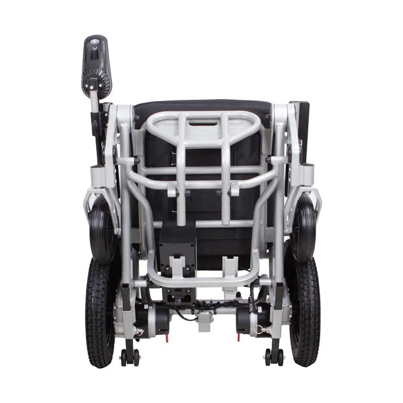 Acurest Premium Electric Aluminum Alloy Portable Folding Wheelchair, 500W (SAK37275)