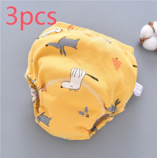 Baby Training Pants Washable 6-layer Gauze Diaper Cover Learning