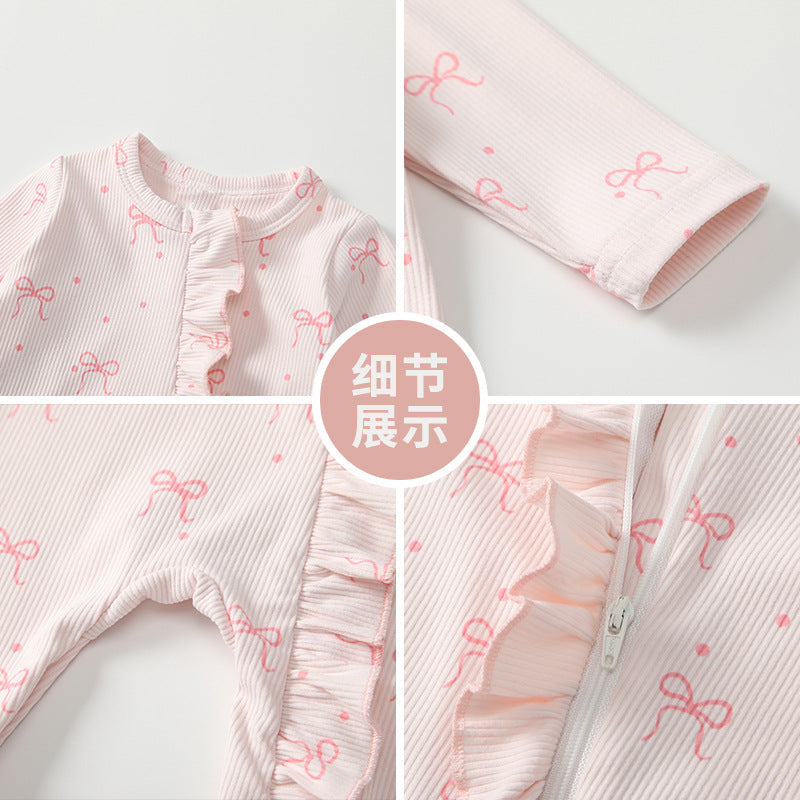 Warm One-piece Clothes For Newborn Babies
