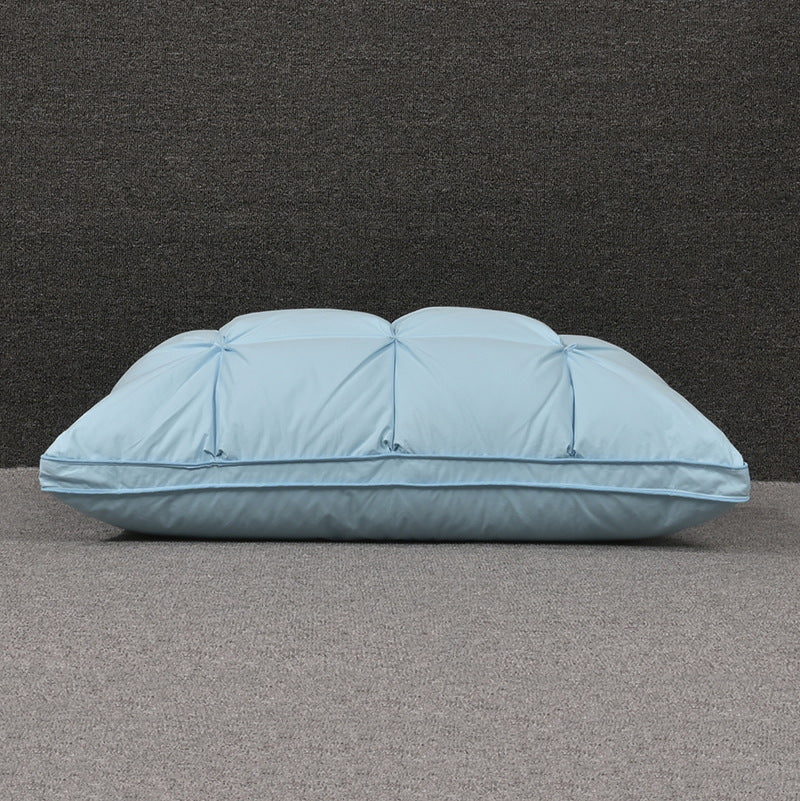 White Goose Down Cotton Pillow
