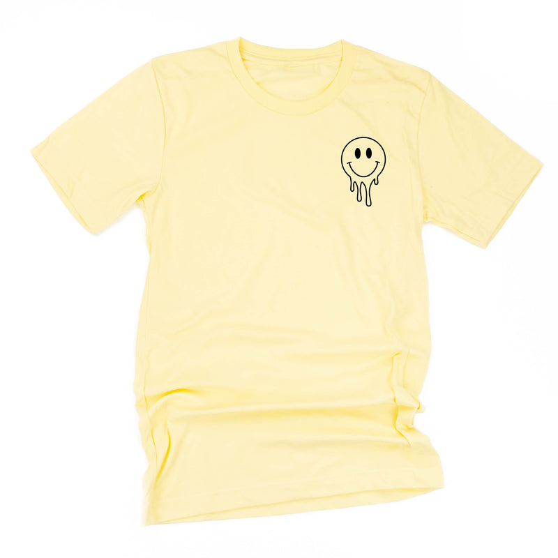 Living My Best Educator Life - Melty Smiley (pf & b) - Unisex Tee