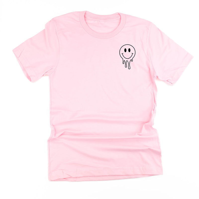 Living My Best Librarian Life - Melty Smiley (pf & b) - Unisex Tee