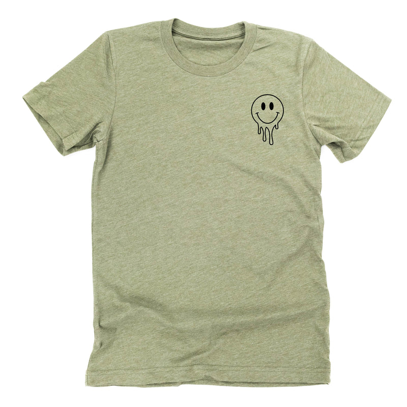 Living My Best Principal Life - Melty Smiley (pf & b) - Unisex Tee