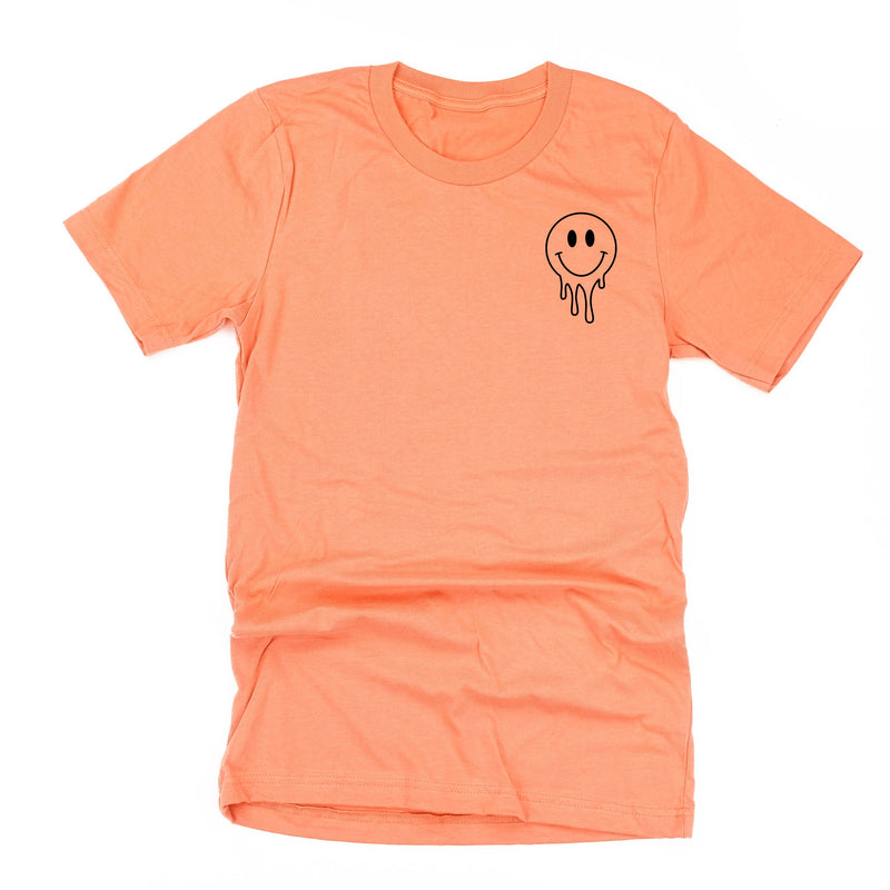 Living My Best Principal Life - Melty Smiley (pf & b) - Unisex Tee